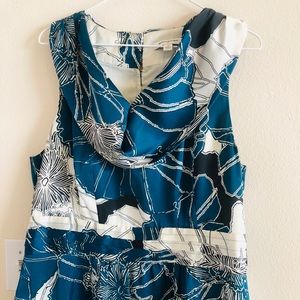 Banana Republic satin sleeveless blouse